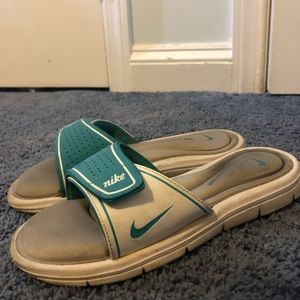 Nike memory foam slides